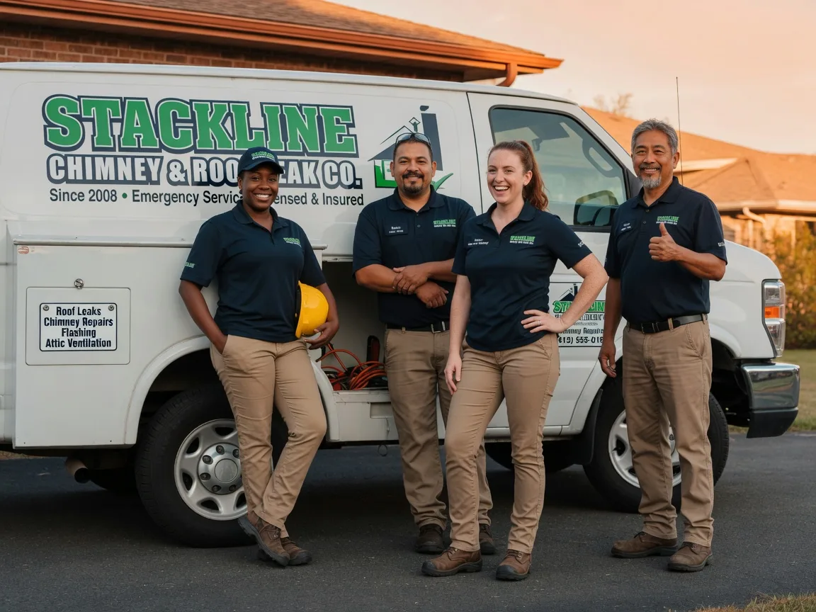 Chimney flashing repair company in Wadsworth, IL